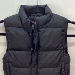 Unisex Children’s PB Basics Black Puffer Vest with Side Pockets